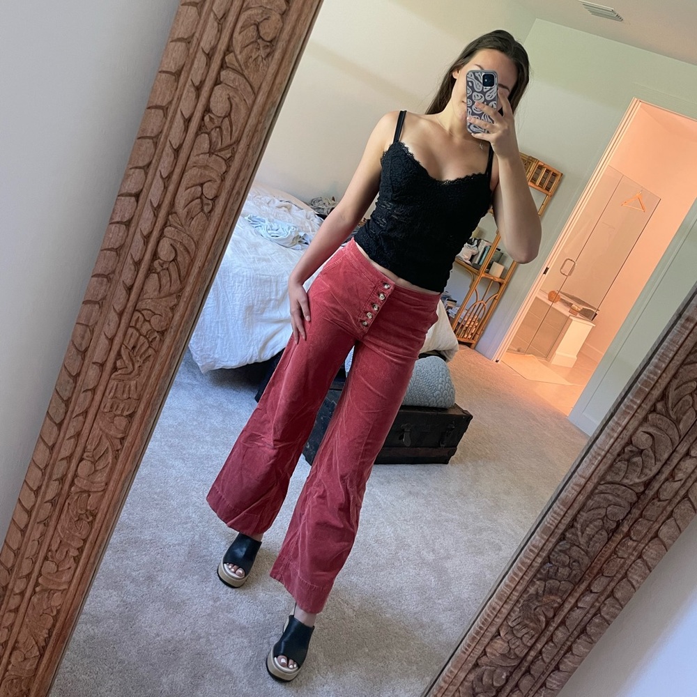 Pilcro and the Letterpress corduroy pants